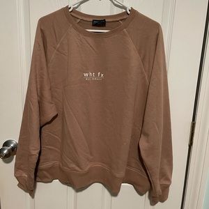 White Fox Crewneck Sweatshirt